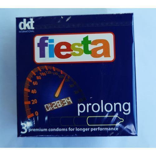 Fiesta Prolong Condom X 5 Packs (15 Condoms)