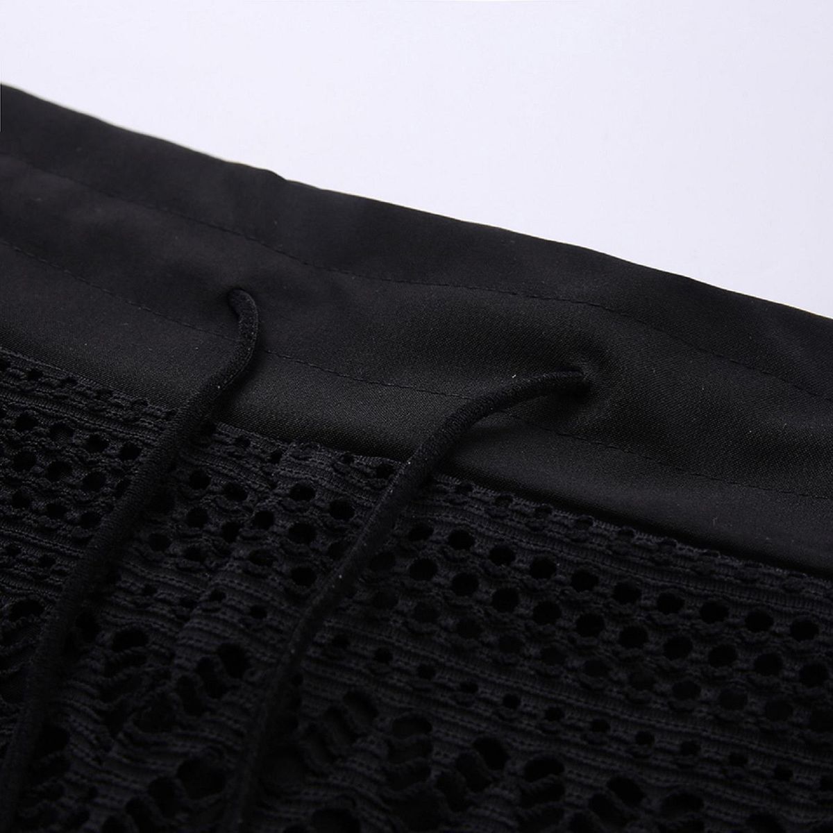 Woman Lace Crochet Swim Skirted Bikini Bottom Swimsuit Short Ladies Boxer