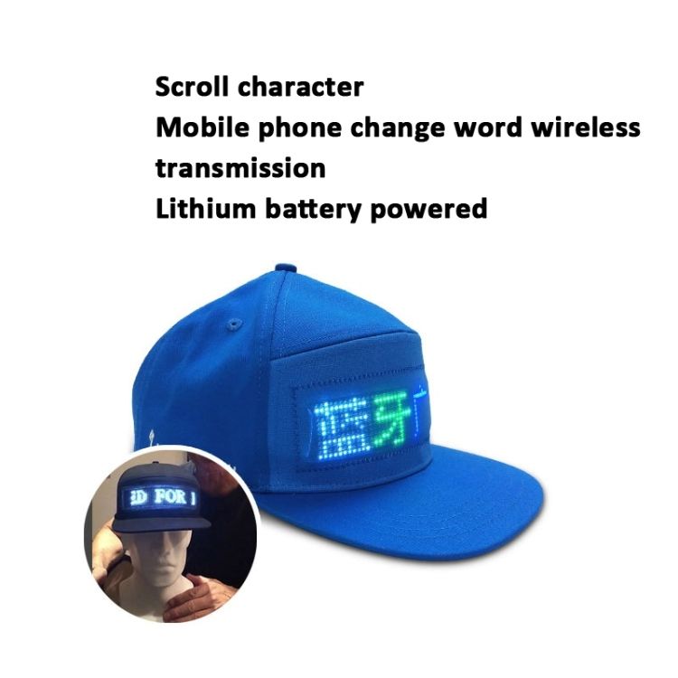 Bluetooth LED Advertising Cap