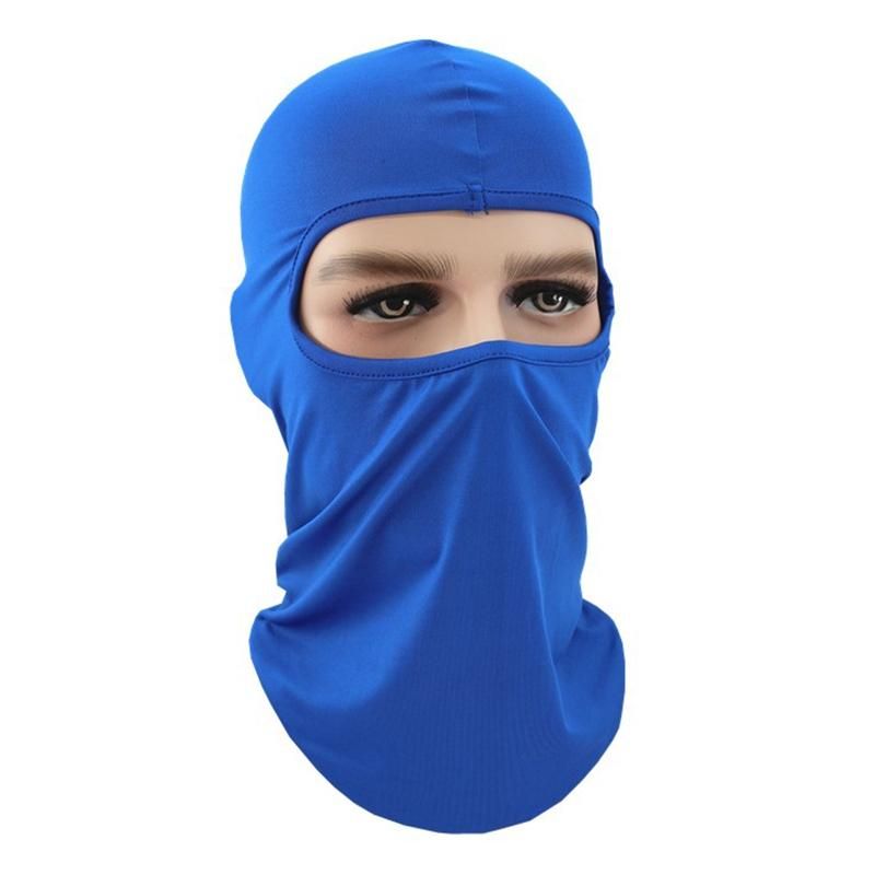 2Pcs Sun Protection Dust Proof Breathable-Black+Navy Blue