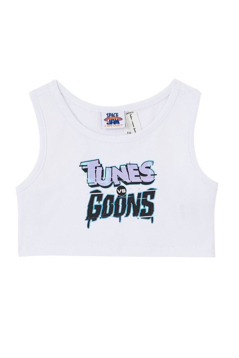 Girl - Slim Fit Knitted Athlete - White