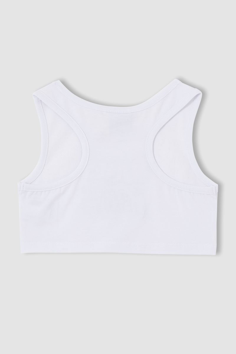 Girl - Slim Fit Knitted Athlete - White