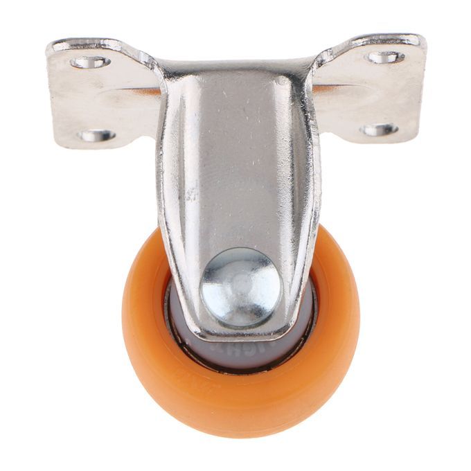 4 Pieces Heavy Duty Nylon Fixed Castor Wheels Furniture Trolley Caster