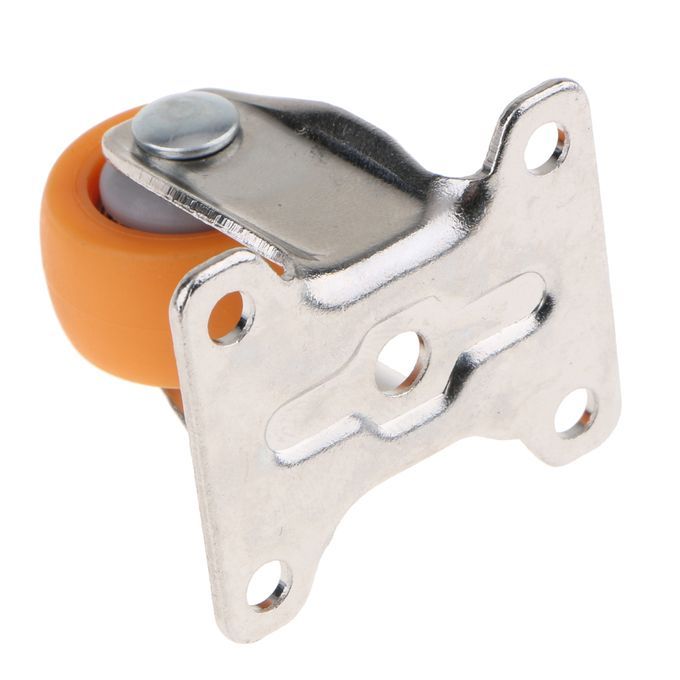 4 Pieces Heavy Duty Nylon Fixed Castor Wheels Furniture Trolley Caster
