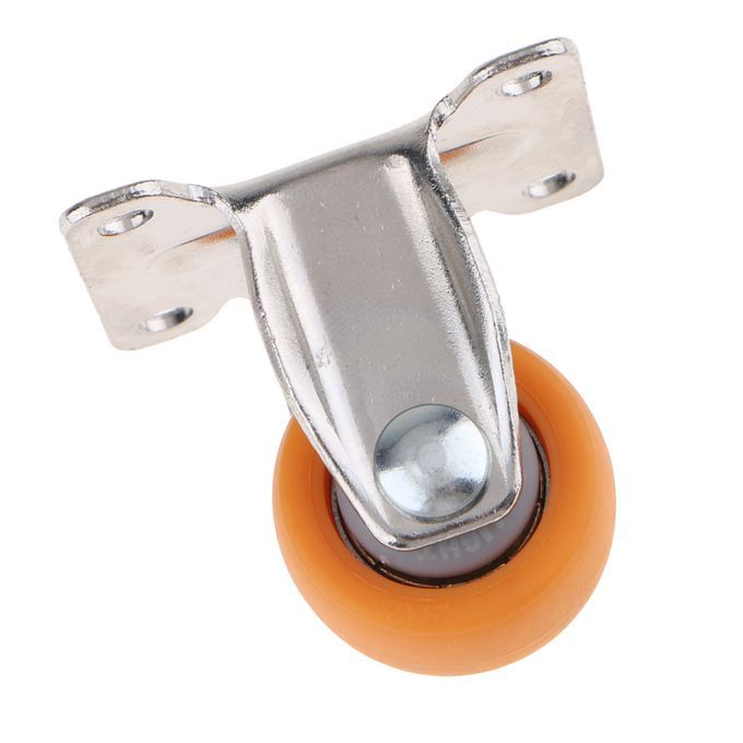 4 Pieces Heavy Duty Nylon Fixed Castor Wheels Furniture Trolley Caster