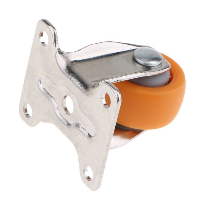 4 Pieces Heavy Duty Nylon Fixed Castor Wheels Furniture Trolley Caster