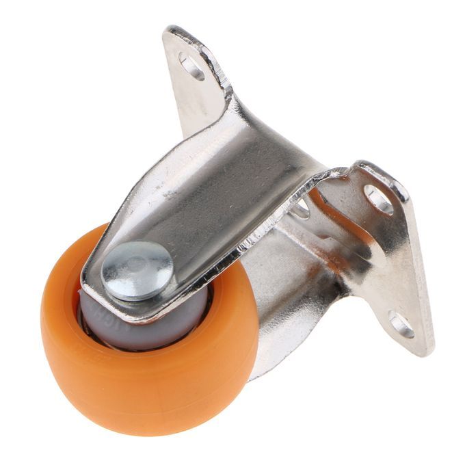 4 Pieces Heavy Duty Nylon Fixed Castor Wheels Furniture Trolley Caster