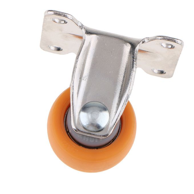 4 Pieces Heavy Duty Nylon Fixed Castor Wheels Furniture Trolley Caster