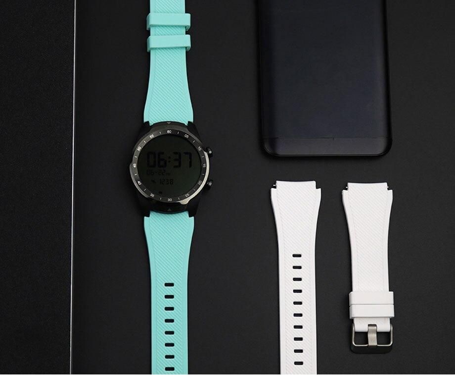 Watch Band Samsung galaxy watch 46mm Sport Replacement Bracelet Watchband 22mm For Gear S3 Frontier/Classic TicWatch Pro GT2