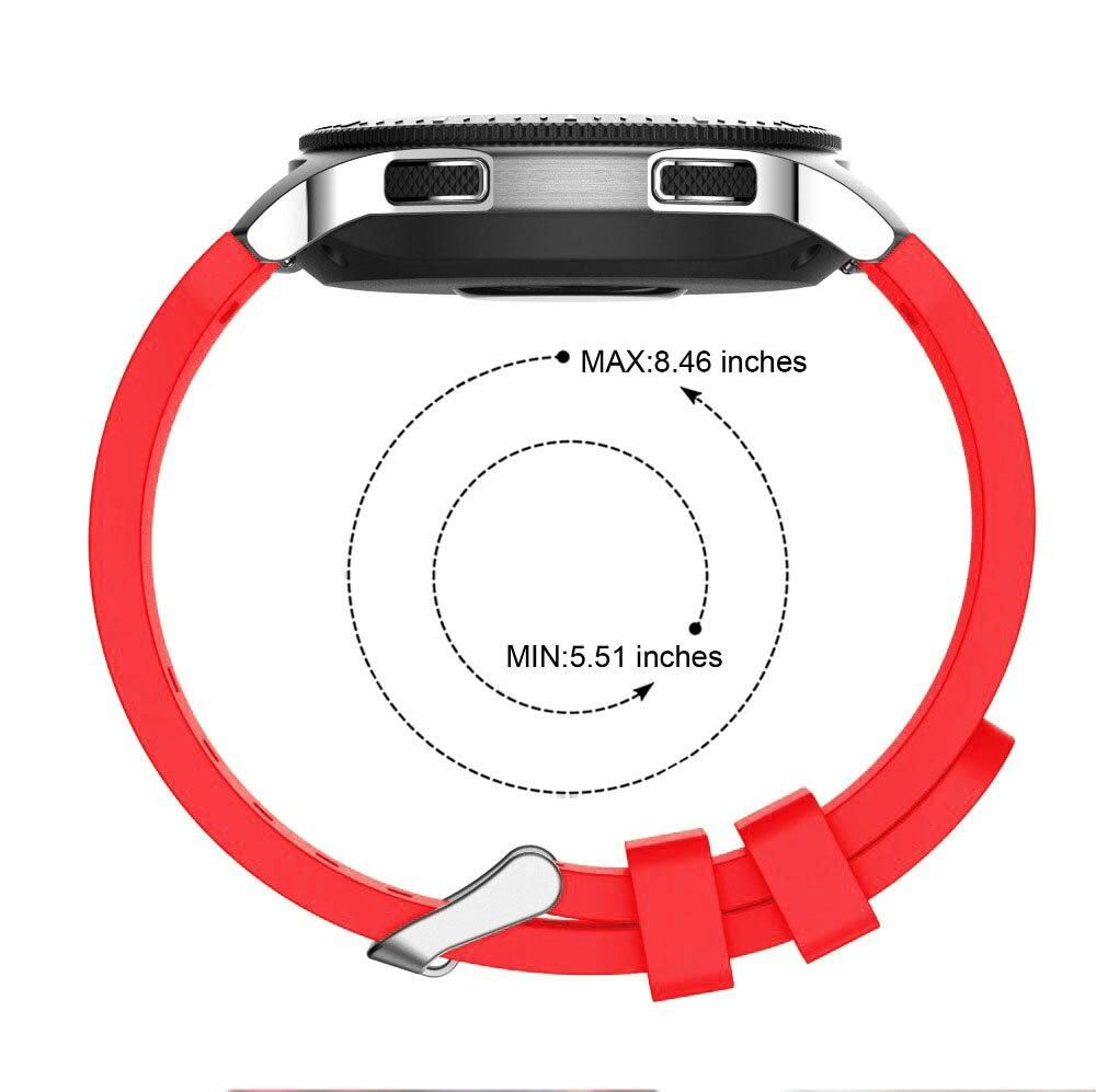 Watch Band Samsung galaxy watch 46mm Sport Replacement Bracelet Watchband 22mm For Gear S3 Frontier/Classic TicWatch Pro GT2