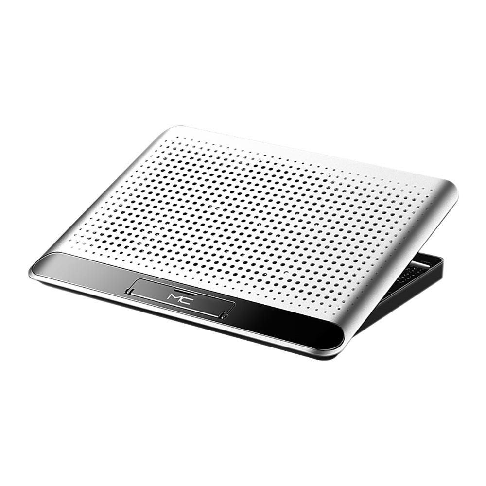 MC Gaming Laptop Cooling Pad Quiet Fans Height Adjustable