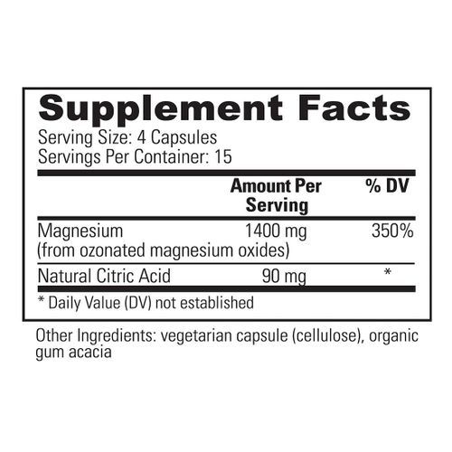 Oxy-Powder Natural Colon Cleanser And Relief From Occasional Constipation Oxy-Powder 60 Caps