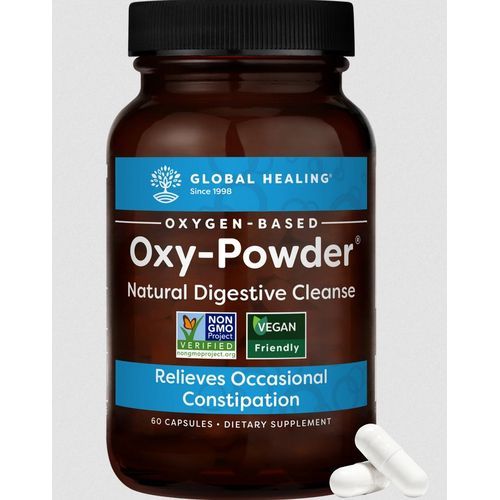 Oxy-Powder Natural Colon Cleanser And Relief From Occasional Constipation Oxy-Powder 60 Caps