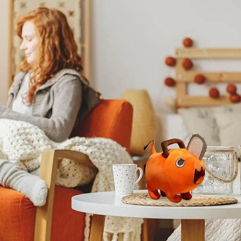 Cute Anime Chainsaw Figure Doll Cosplay Props Toy TV Series Cushion Throw Pillow Christmas New Year Birthday Gifts For Boys
