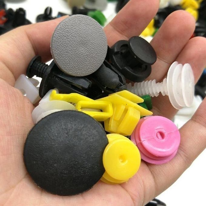 200* Auto Fastener Kit Car Universal Nylon Fixing Clip Rivet