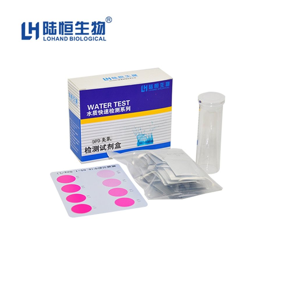 Ozone Detection Kit Test Kit Colorimetric Test Strip Water
