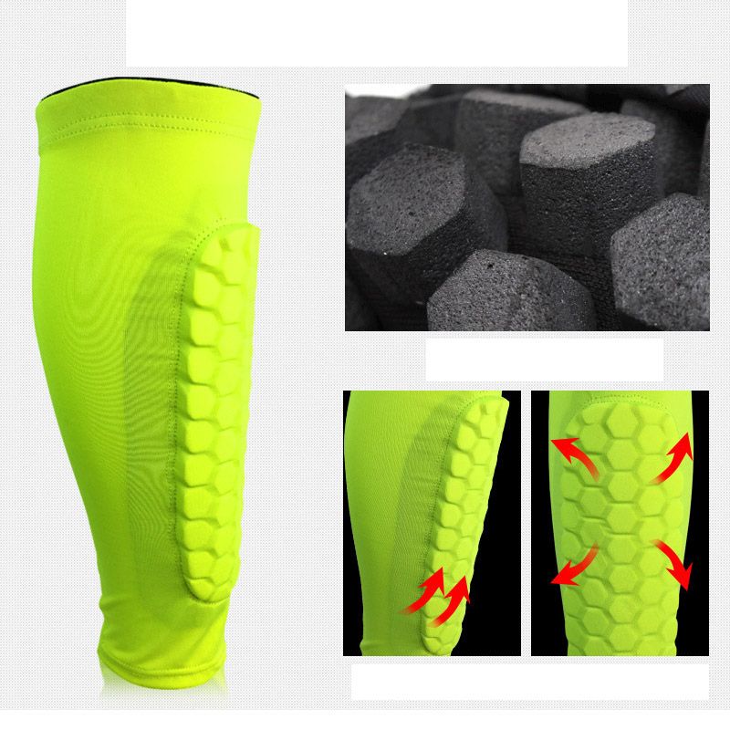 Soccer Shin Guards Sports Honeycomb Football Shinguard Protector Guard Socks Leings Shields Pads Leg Sleeves Adult Men-