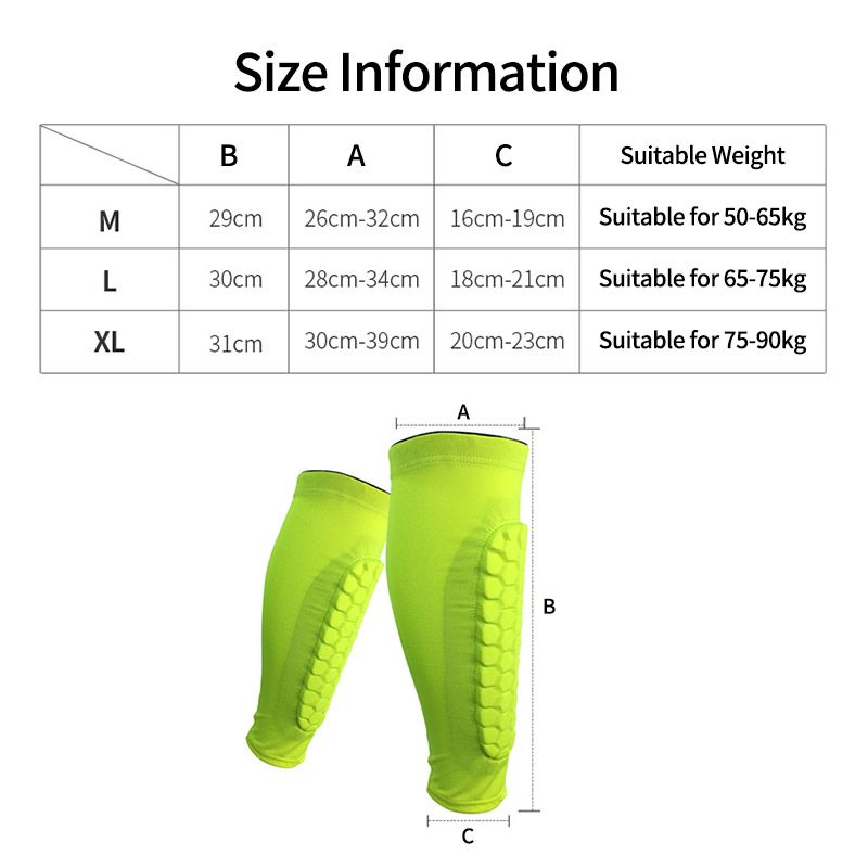 Soccer Shin Guards Sports Honeycomb Football Shinguard Protector Guard Socks Leings Shields Pads Leg Sleeves Adult Men-