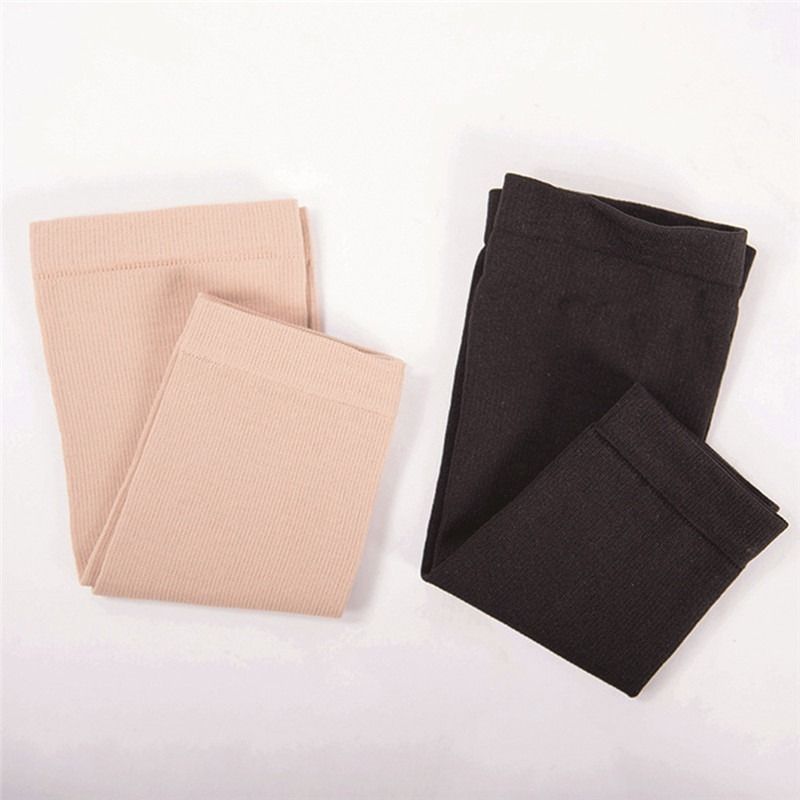 1 Pair Of Compression Leg Sleeves Relieve Varicose Veins Circulation Compression Slimming Stove  Leg Warmer Knee Pads-Black