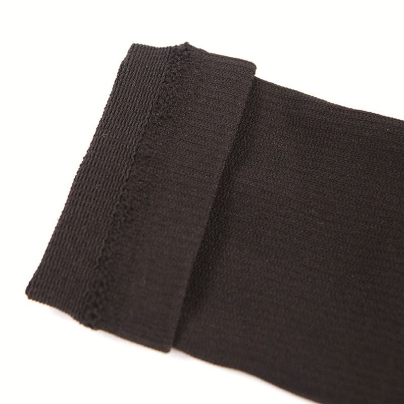 1 Pair Of Compression Leg Sleeves Relieve Varicose Veins Circulation Compression Slimming Stove  Leg Warmer Knee Pads-Black