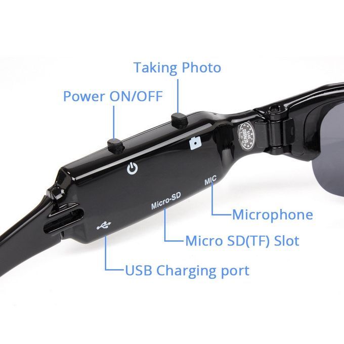 Mobile Sunglasses Spy Video Recorder
