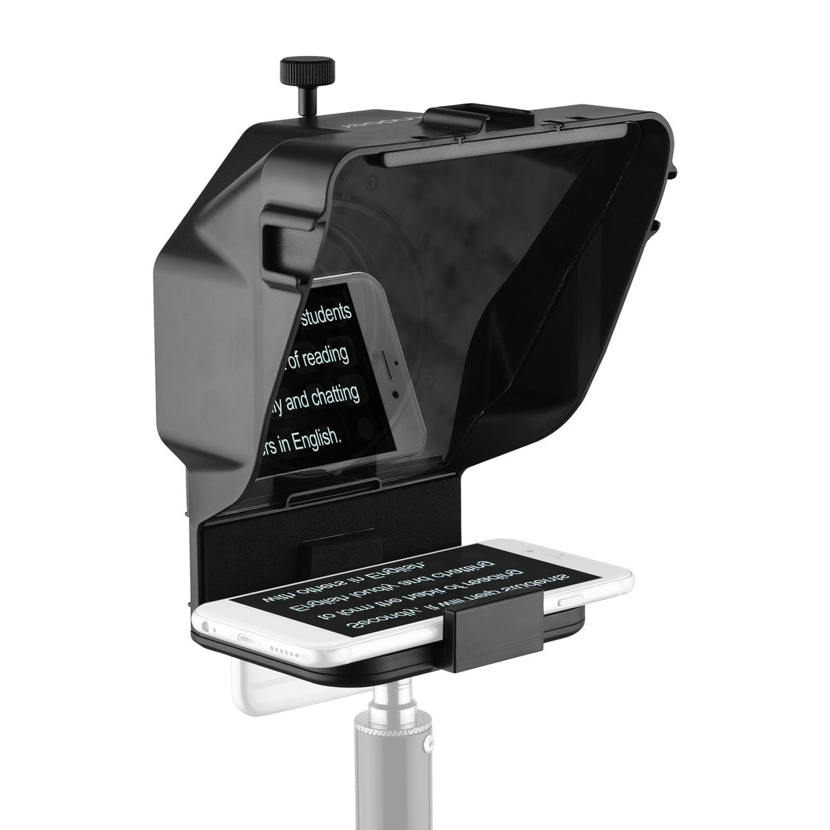 Portable Smartphone Teleprompter Prompter With Phone Holder