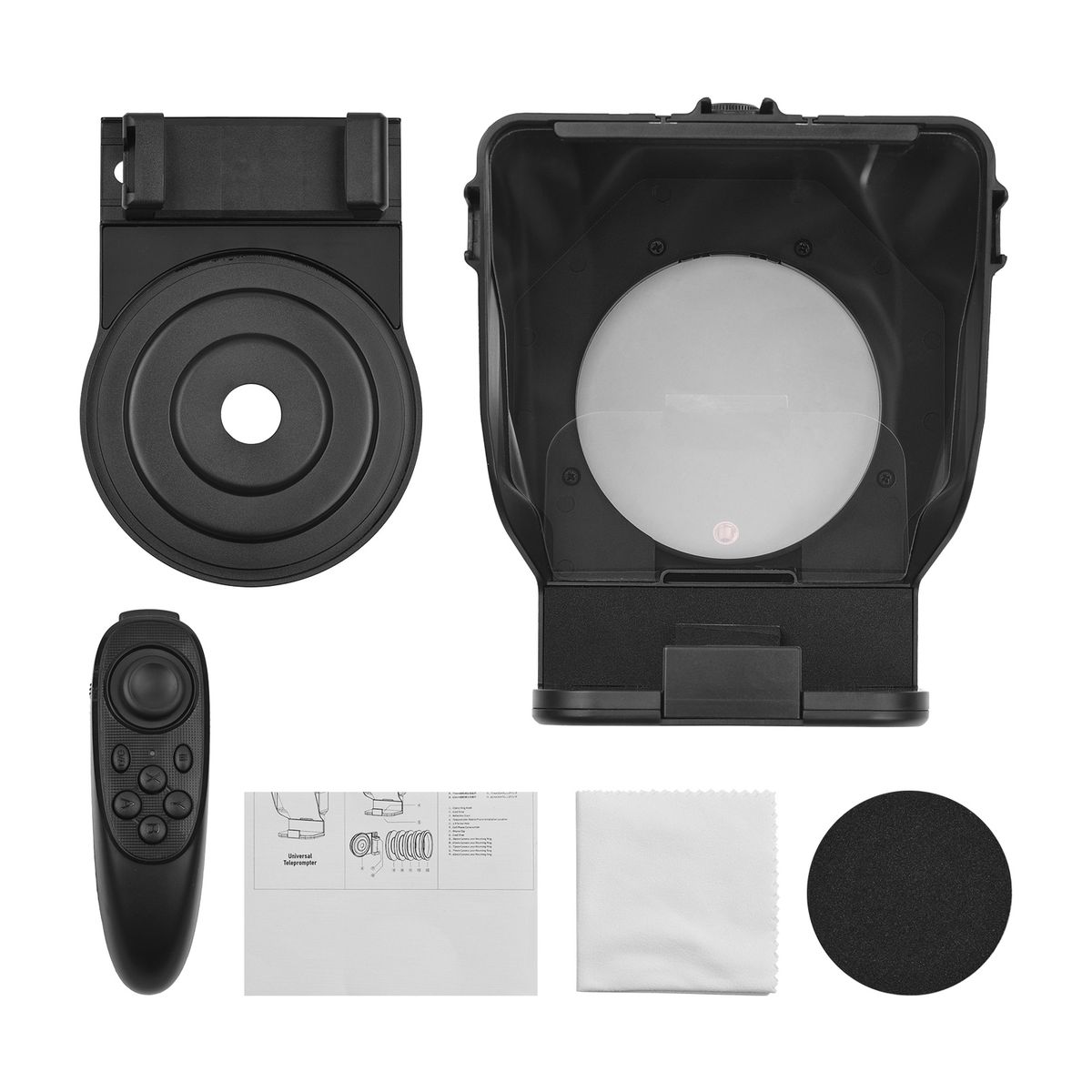 Portable Smartphone Teleprompter Prompter With Phone Holder