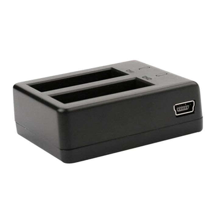 Portable USB Dual Slot Battery Charger Dock For SJCAM SJ4000 Sport
