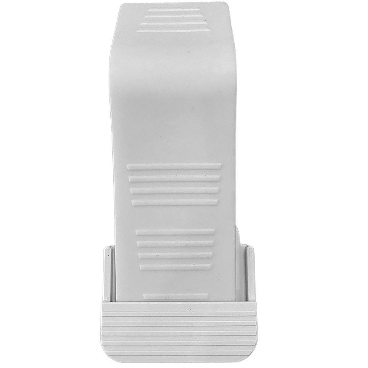 1 Set Floor Doorstop Door Buffer Holder Reliable Security Wedge Set White