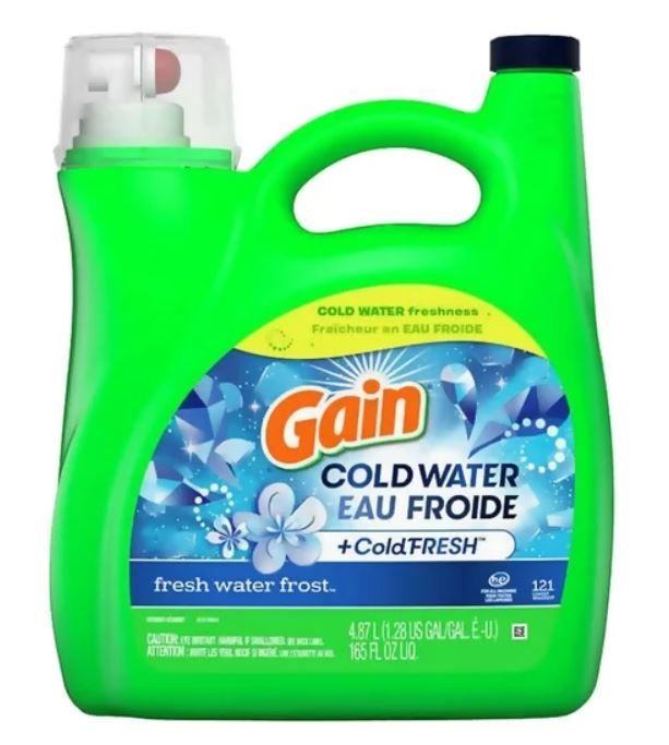 Cold-water Laundry Washing Liquid Detergent 4.87litres