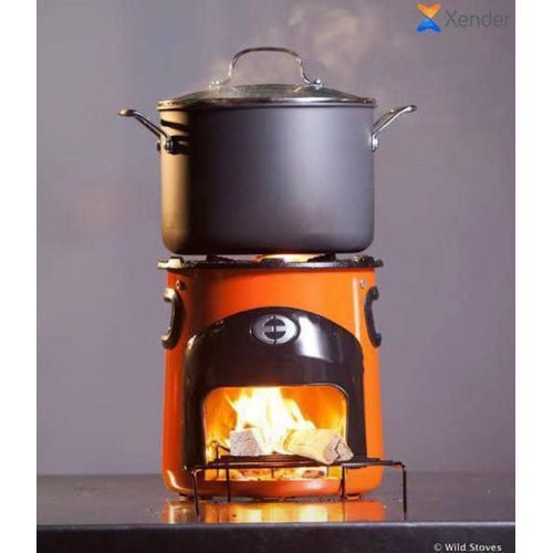 Enviroflame Combustion Charcoal Cook Stove Grill Burner