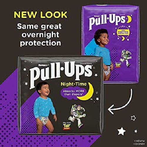 Pull-Ups Boys' Night-Time Training Pants, 2T-3T, 68 Ct