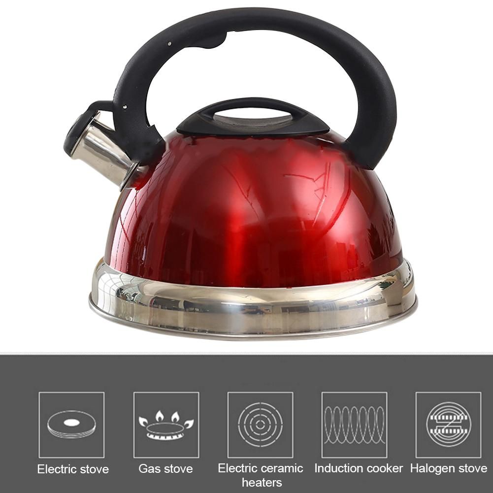 3L Stainless Steel Whistling Kettle  Induction Cooker