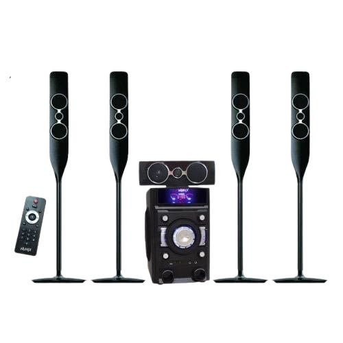 Nunix 5.1ch Deluxe Home Theatre -nu-9090b + Dvd Player