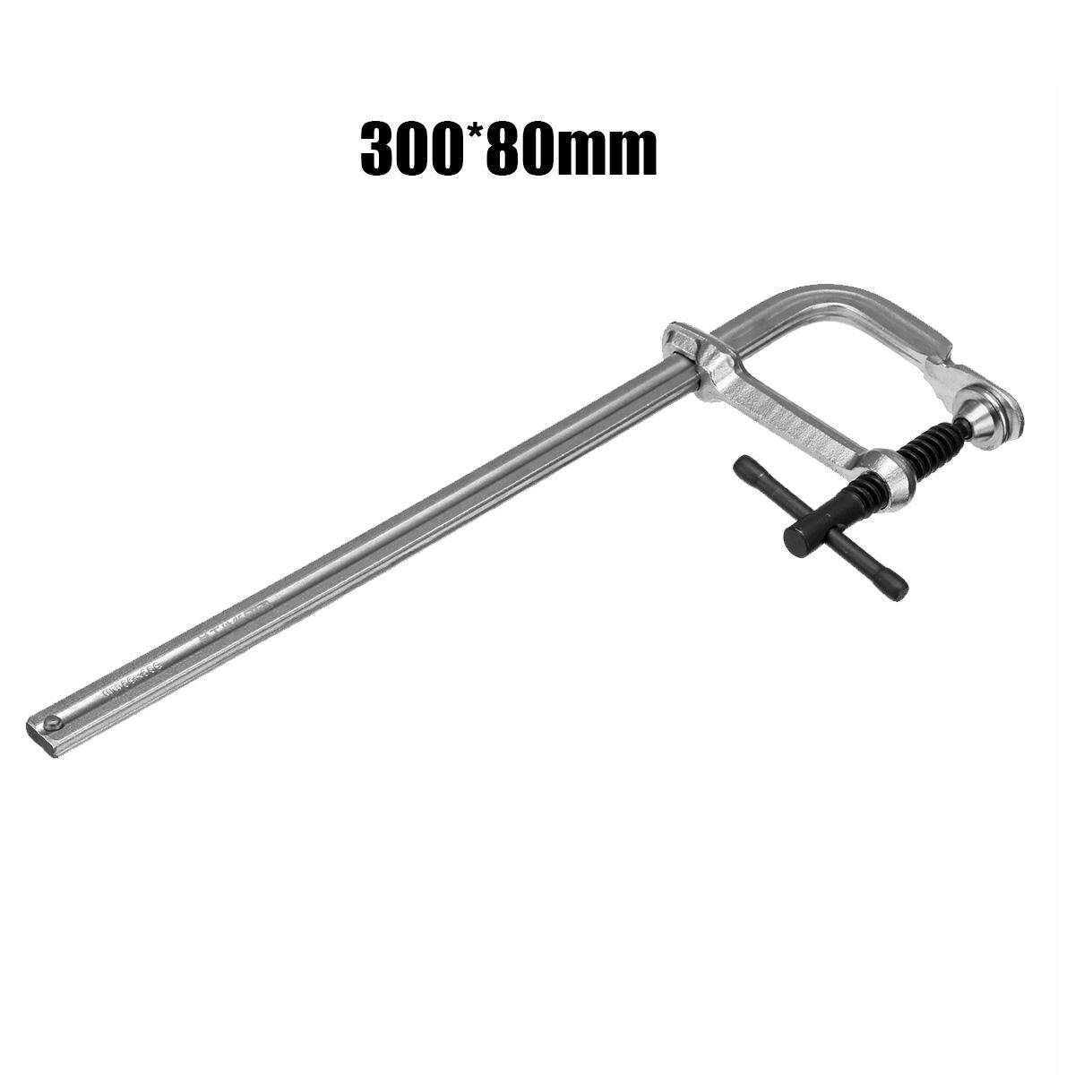 300x80mm F-Clamp Quick Release Bar Heavy Duty Woodworking Grip Release Squeeze Carpenter Hand Tool 300*80mm