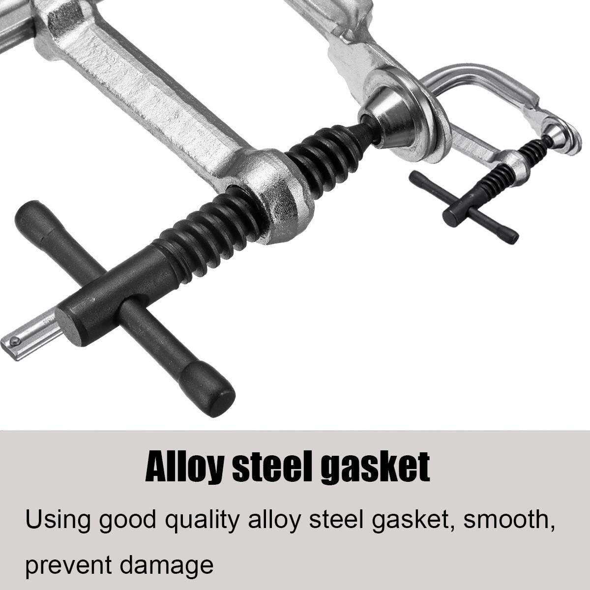 300x80mm F-Clamp Quick Release Bar Heavy Duty Woodworking Grip Release Squeeze Carpenter Hand Tool 300*80mm