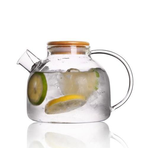 Transparent Borosilicate Glass Teapot Heat Resistant Large Clear Tea Pot  Flower Tea Set Puer Kettle Cup Office Home Tool