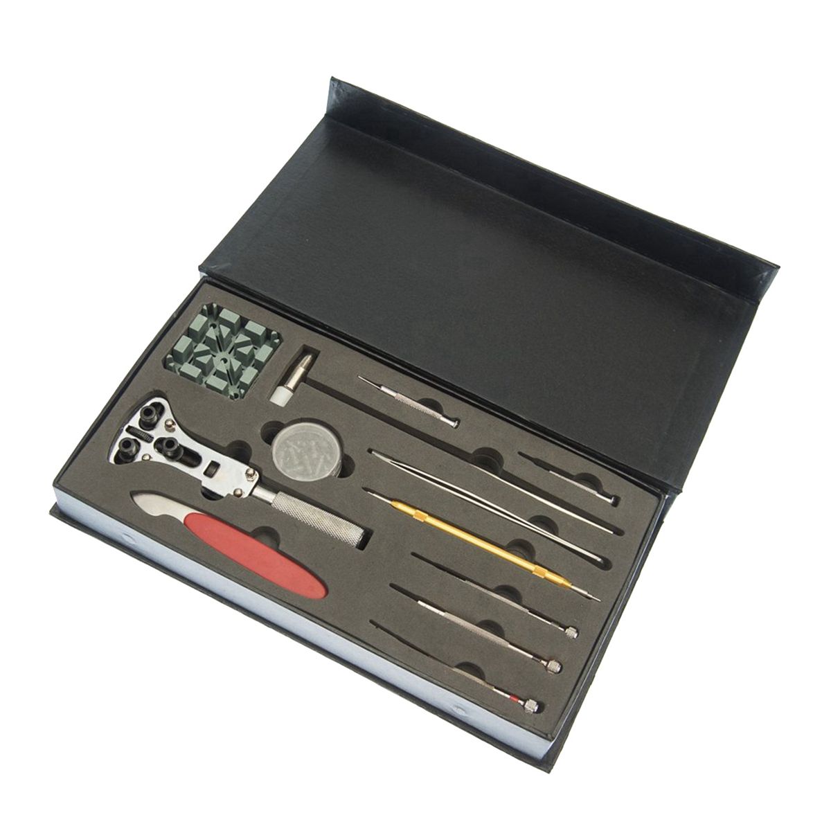 29Pcs Box Watch Repair Tool Kits Battery Changing Strap Resizing Watch-Maker Home Watch Strap Removal-Fitting Tools