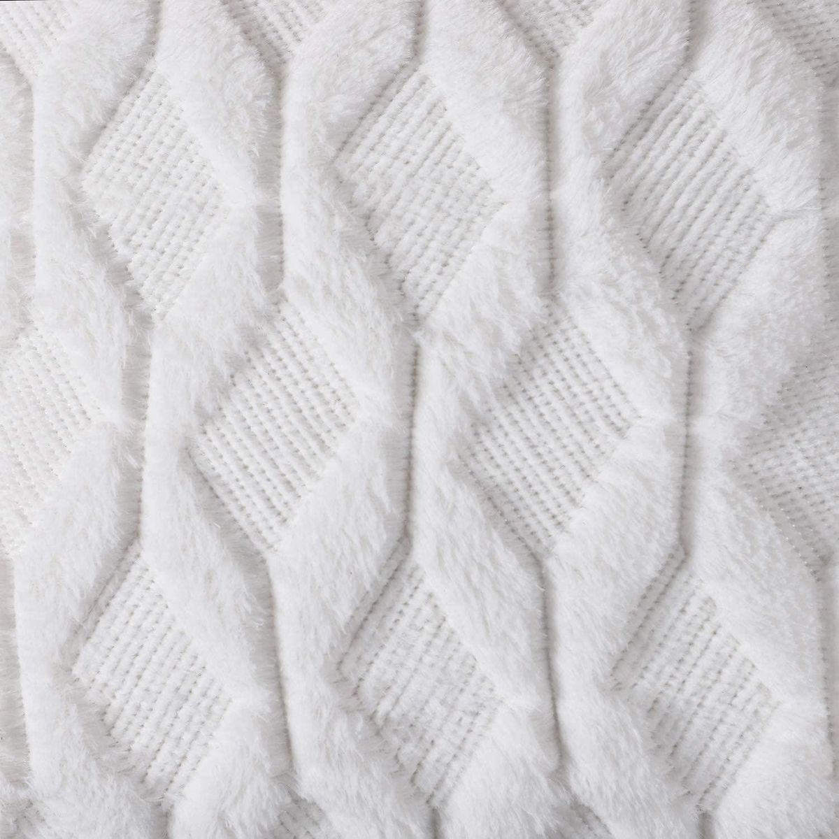 2Pcs Soft Plush Decorative Cushion Covers Luxury Style