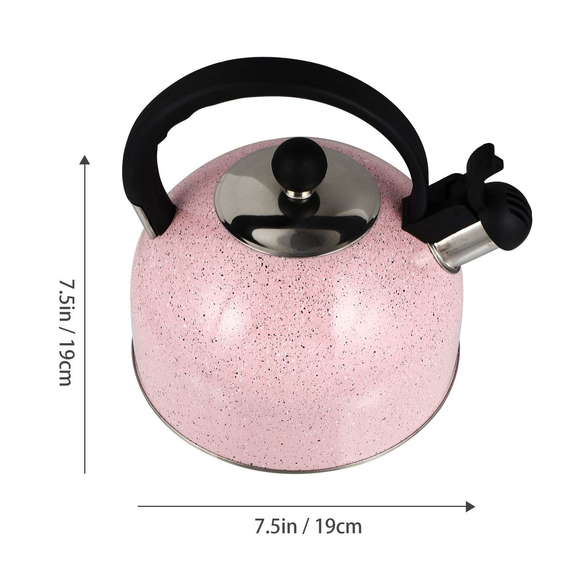1pc Whistling Kettle 2.5L Stainless Steel Whistle Tea