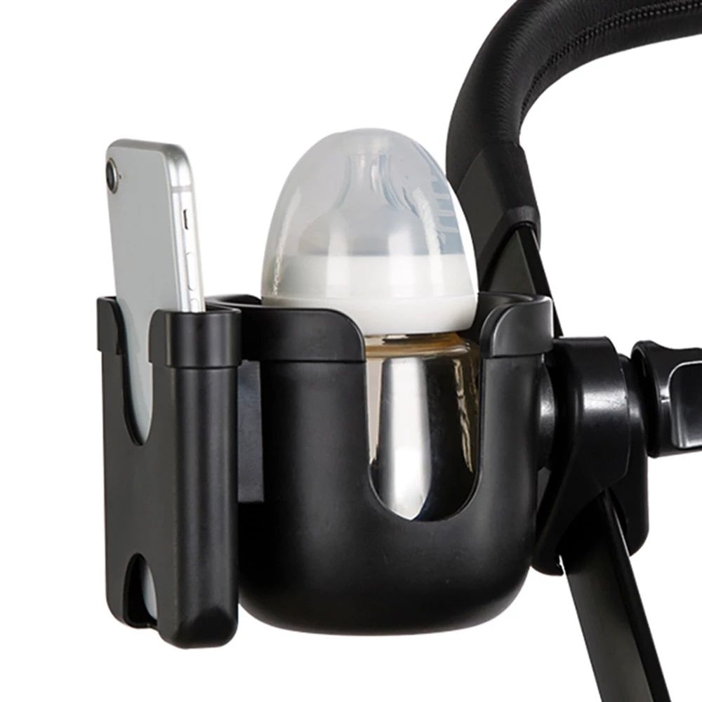 Porte-gobelet 2 En 1 Pour Poussette De Bebe, Telephone Universel, Porte-gobelet Pour Vehicule electrique, Bouton De Velo, Bouilloire, Accessoires De Poussette 2 In 1 Holder