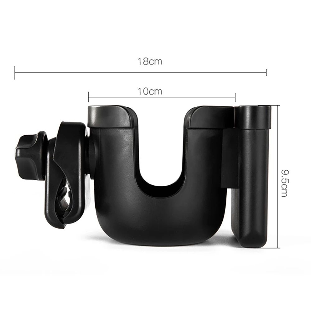 Porte-gobelet 2 En 1 Pour Poussette De Bebe, Telephone Universel, Porte-gobelet Pour Vehicule electrique, Bouton De Velo, Bouilloire, Accessoires De Poussette 2 In 1 Holder