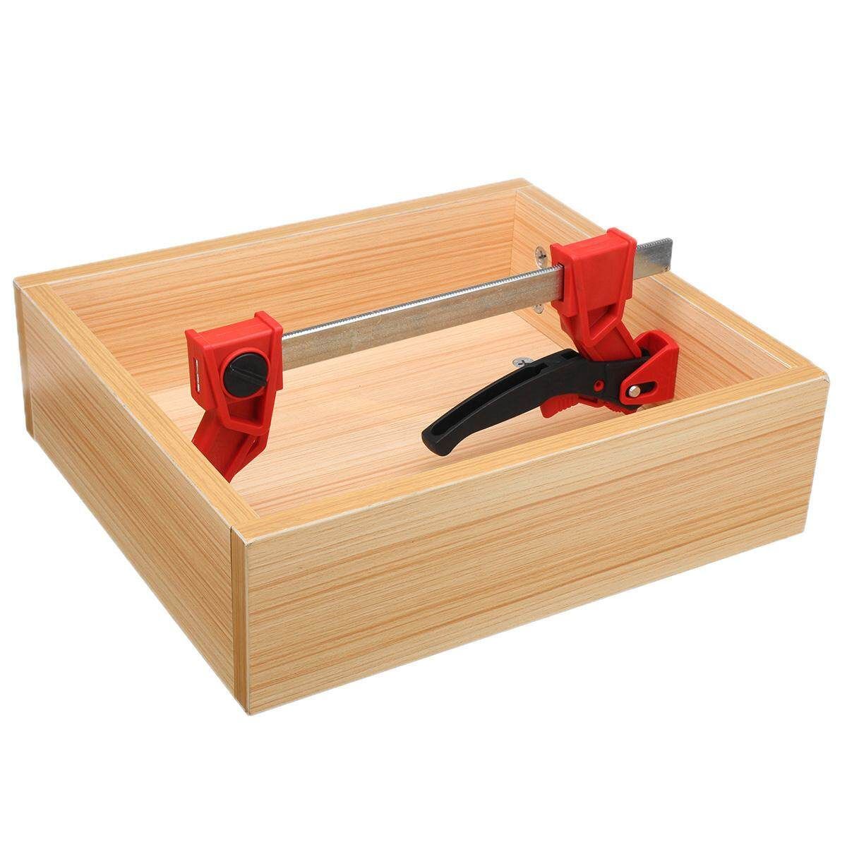 80-300mm Woodworking Clamp Quick Release Wood Working Bar F Clamp Grip Ratchet Squeeze DIY Hand Carpentry Gadgets Heavy Duty 80-100mm
