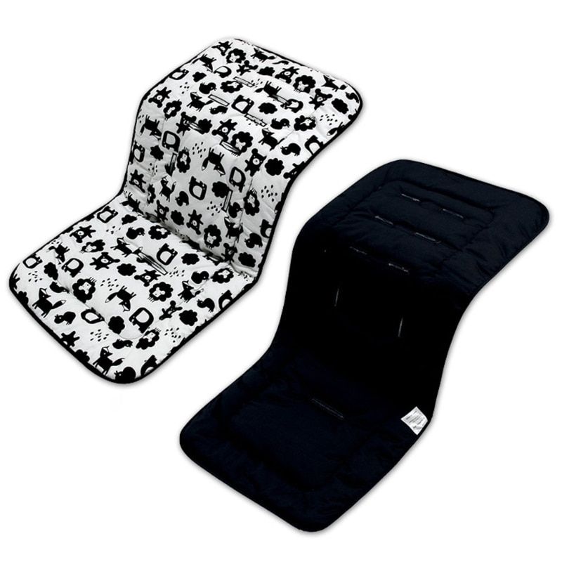 Tapis De Poussette Pour Bebe, Siege De Voiture Pour Enfants, Matelas Doux, Buy, Chariot a Couches, Coussin, Accessoires Animal Black
