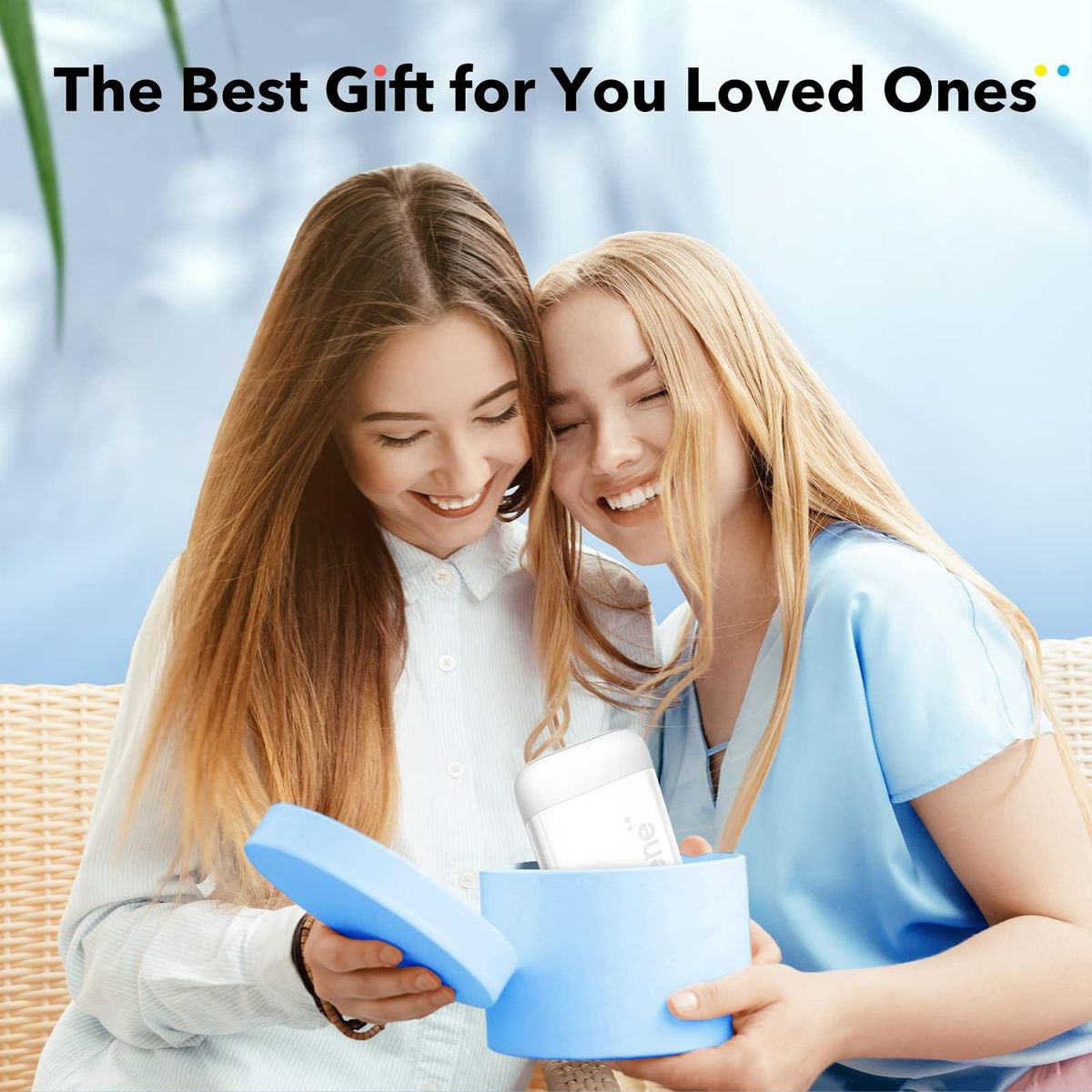 Liene Kiwi 2x3 Inch Mini Photo Printer Wireless Smartphone Instant Picture Printer with 50pcs ZINK Technology Adhesive Paper BT5.0 Connecting Compatible with iOS & Android Portable for Home Office School Party Travel