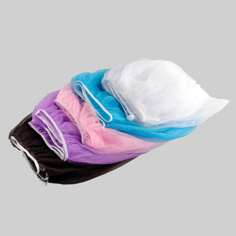 3 PCS 150cm Baby Pushchair Mosquito Insect Shield Net Safe Infants Protection Mesh Stroller Accessories Mosquito Net(White)