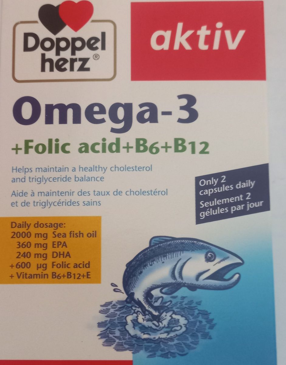 Doppelherz Omega 3 * 30 Aktiv