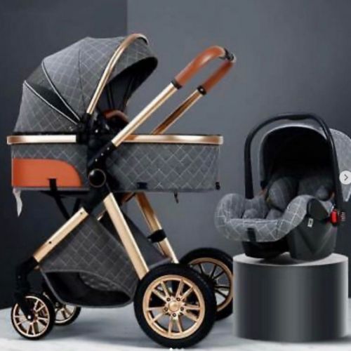 3in1Luxury Baby Stroller Foldable Newborn Infant CarSeat