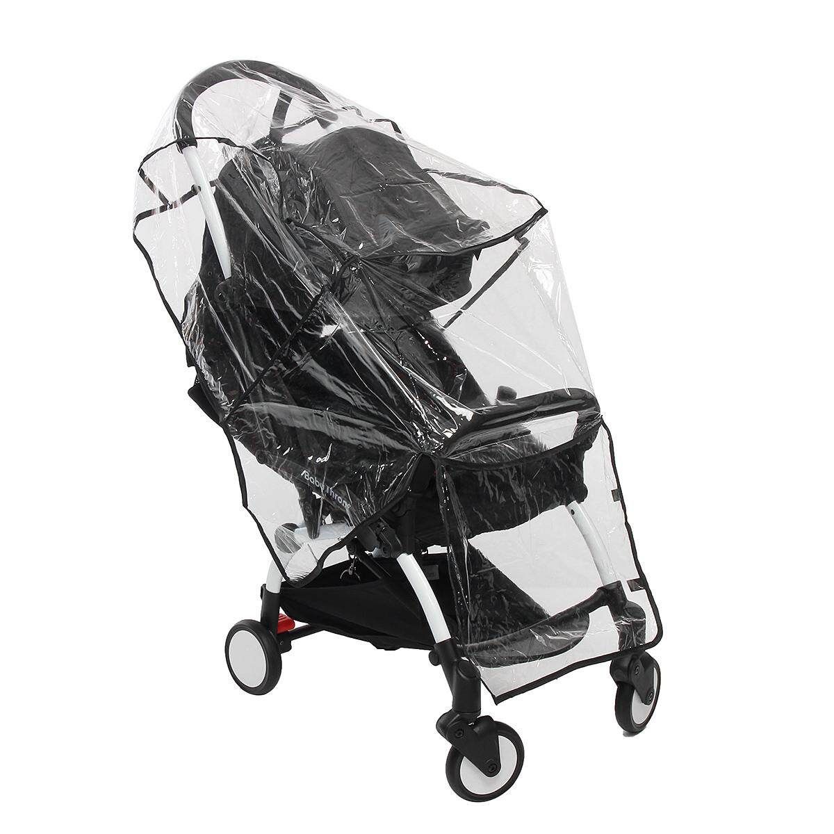 Universal Quality Clear Baby Pushchair Pram Stroller Buggy Raincover Rain Cover