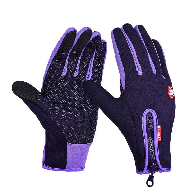 (purple)Sports Receiver Glove American Footballoves Rugby